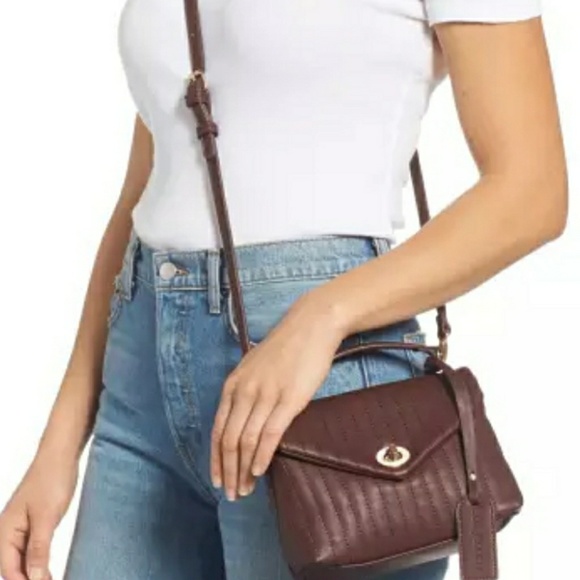 👜NWT👜 FAUX LEATHER CROSSBODY - Picture 5 of 8